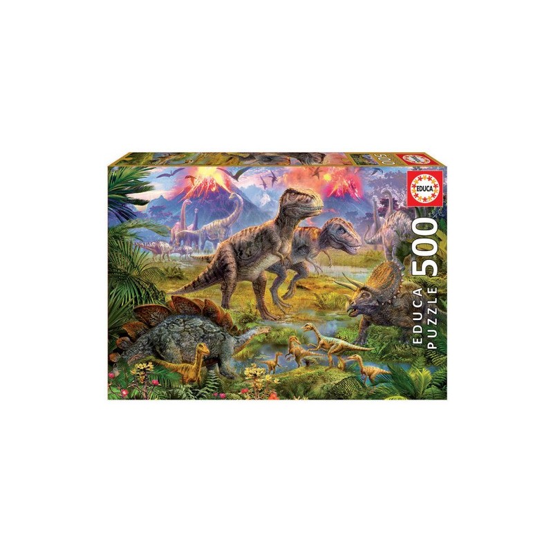 Educa Dinosaur Gathering Puzzle rompecabezas 500 piezas