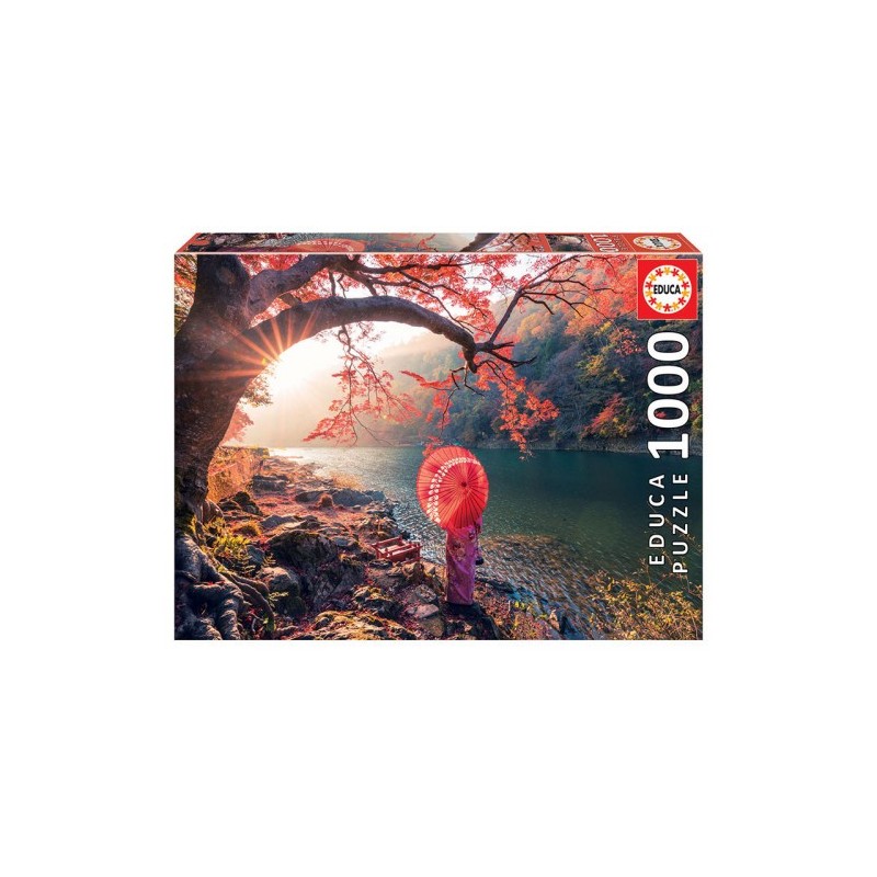 Educa Sunrise In Katsuma River Puzzle rompecabezas 1000 piezas