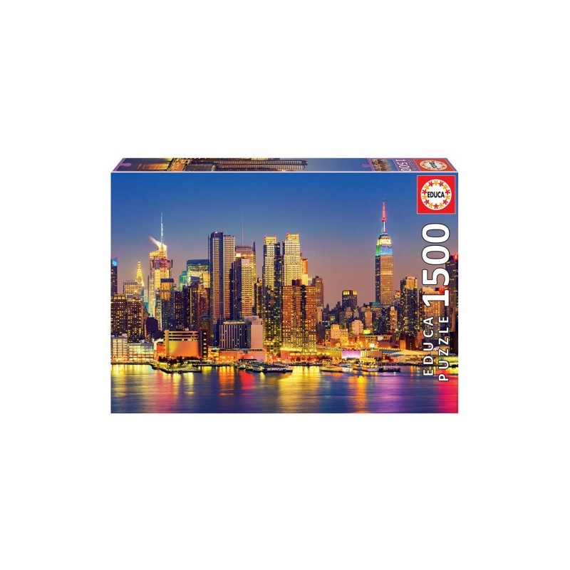 Educa Manhattan at Night Puzzle rompecabezas 1500 piezas