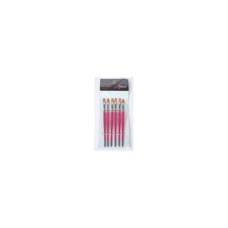 Pryse 6110008 pincel para bellas artes 6 piezas