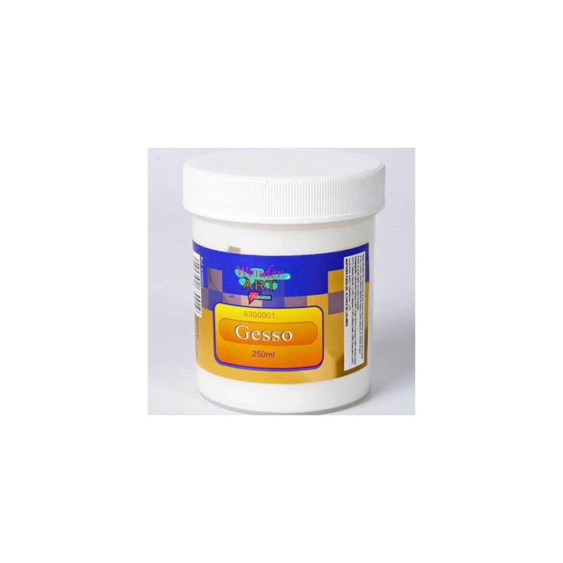 CAJA 6 BOTES DE 250ML DE GESSO WONDER ART BY PRYSE 6300001