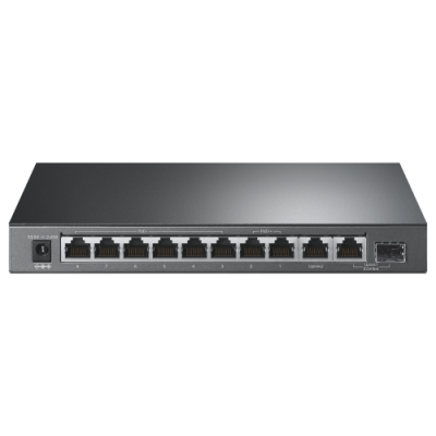 TP Link TL SG1210PP switch No administrado Gigabit Ethernet 10 100 1000 Energia sobre Ethernet PoE Negro