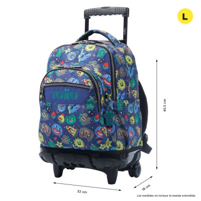 MOCHILA RENGLONES TELLO 32 X 455 X 18 26L TOTTO MMA03ECO006 2416P 8JZ