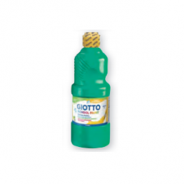 Giotto Tempera Escolar 500 ml Botella Verde