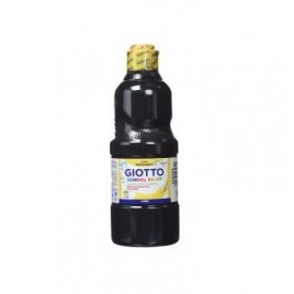 Giotto F535324 tempera 500 ml Botella Negro