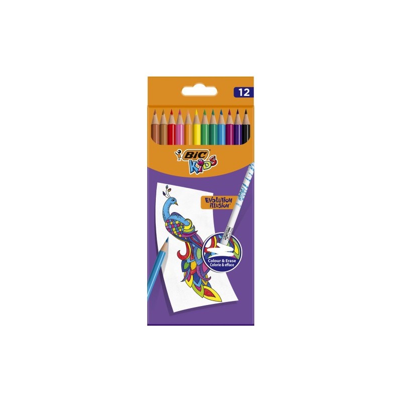 BIC 987868 laapiz de color Multicolor 12 piezas