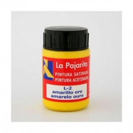 PAJARITA SATINADA L 02 AMARILLO ORO 75ML LA PAJARITA 110416