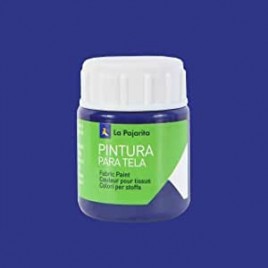 PINTURA PARA TELA TRANSPARENTE T 04 AZUL VICTORIA 25ML LA PAJARITA 113771