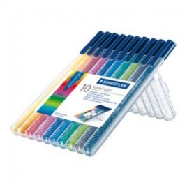 ESTUCHE 10 PZASTRIPLUS COLOR 323 SURT STAEDTLER 323 SB10