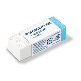 GOMA DE BORRAR COMBI RASOPLAST 42X19X13 MM STAEDTLER 526 BT30