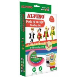 Alpino DP000207 compuesto para ceramica y modelaje Arcilla de modelar 240 g Multicolor 1 piezas