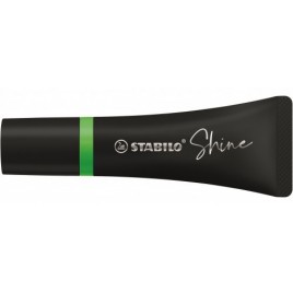 MARCADOR FLUORESCENTE SHINE VERDE STABILO 76 33