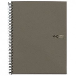 CUADERNO 100 RECICLADO NB 4 A4 120HOJAS ECOGRIS MIQUELRIUS 6082