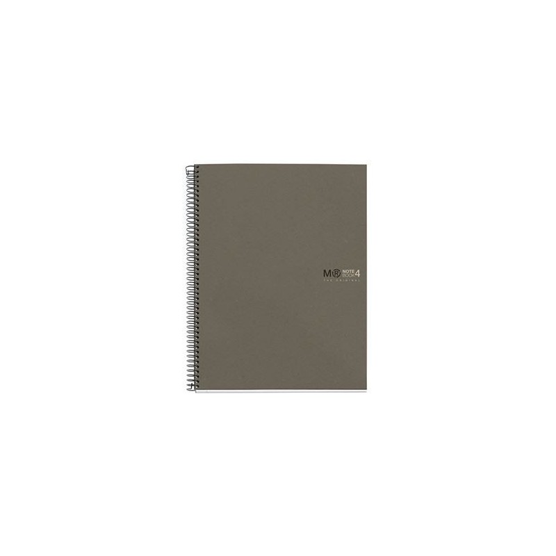 CUADERNO 100 RECICLADO NB 4 A4 120HOJAS ECOGRIS MIQUELRIUS 6082