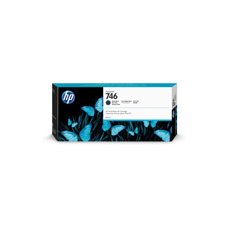 HP 746 TINTA NEGRO MATE DESINGJET Z9 P2V83A