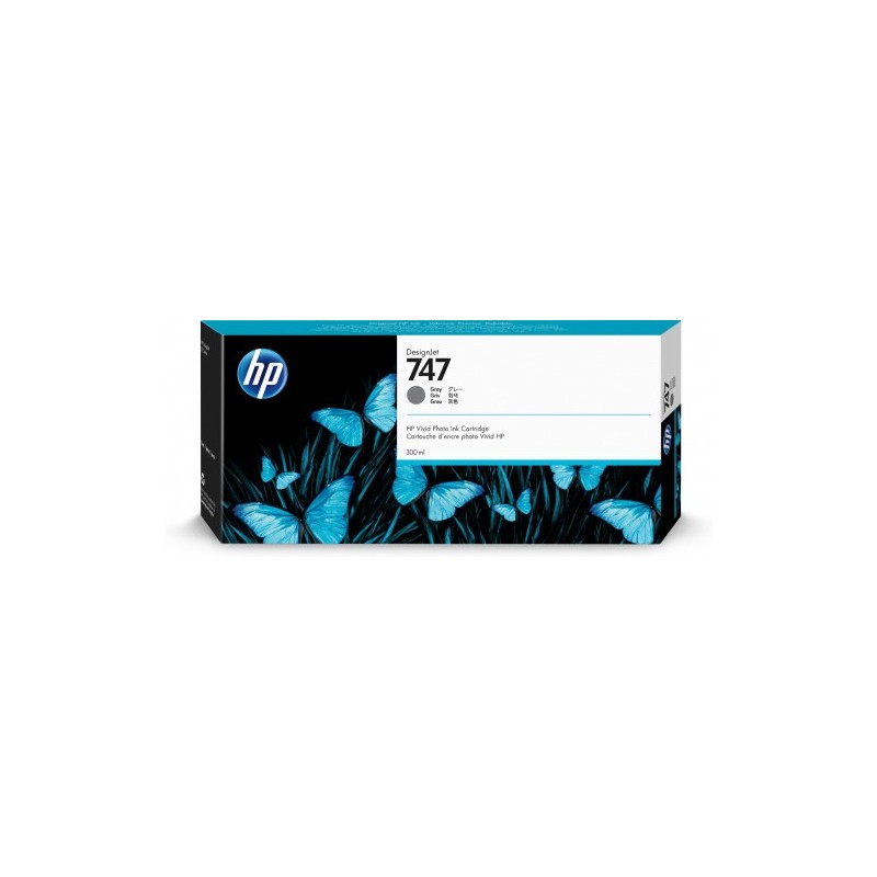 HP 747 TINTA GRIS DESINGJET Z9 HP747 P2V86A