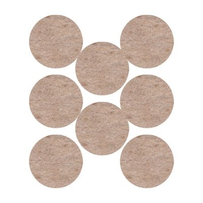 BLISTER 8 FIELTROS ADHESIVOS EXTRA SUAVES 25MM DIAMETRO BEIGE SP84A21 SCOTCH 7100309845