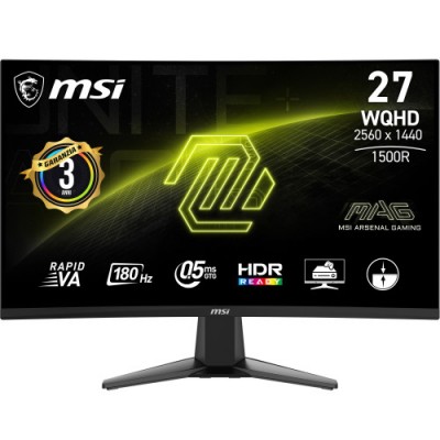 MSI MAG 27CQ6F pantalla para PC 686 cm 27 2560 x 1440 Pixeles Quad HD LCD Negro