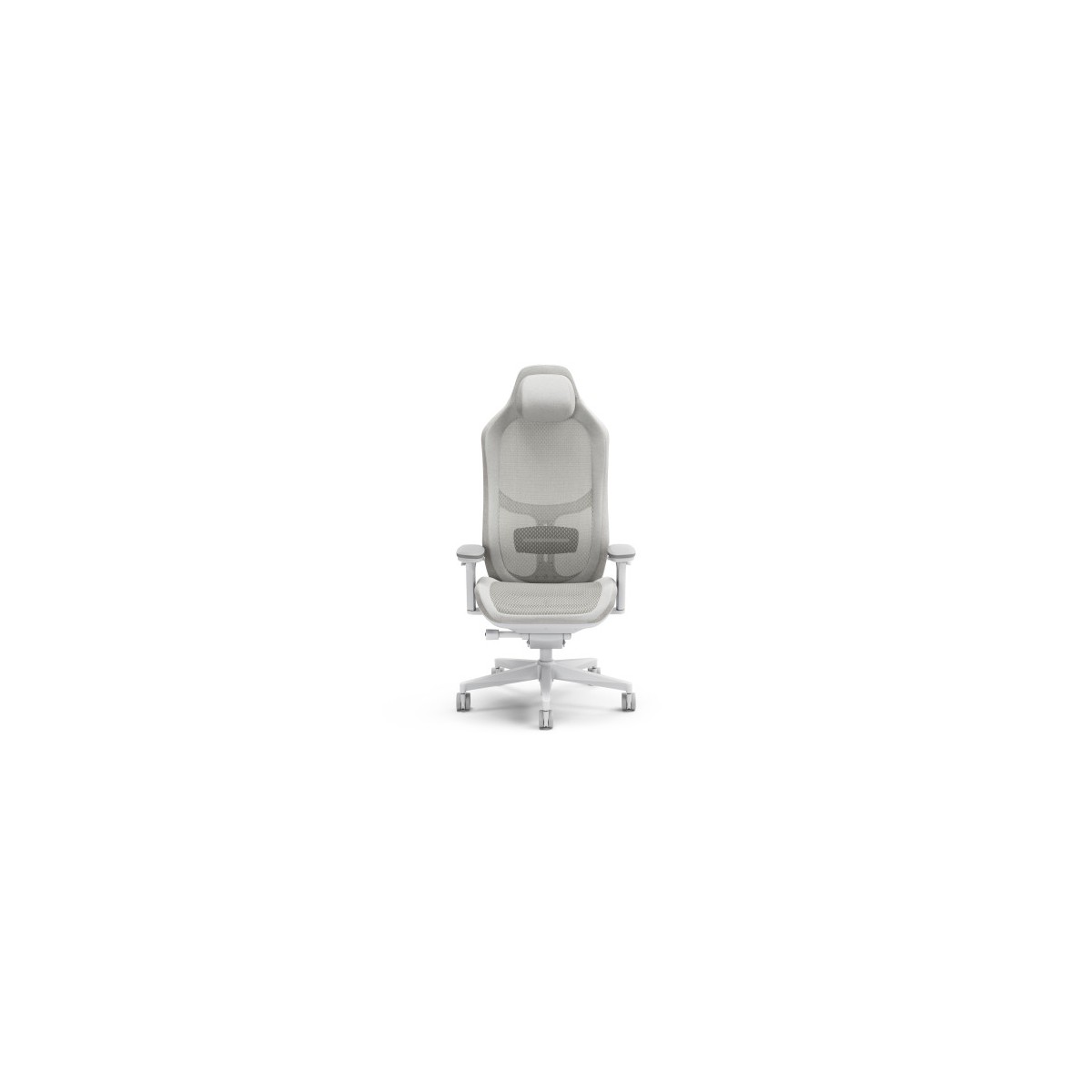 Fractal Design FD CH RE1M 02 silla para videojuegos Silla para videojuegos de PC Asiento acolchado Blanco