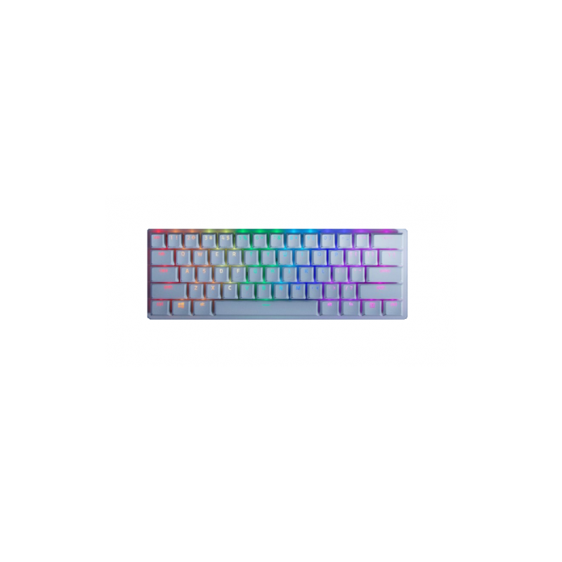 Razer Huntsman Mini teclado USB QWERTY Internacional de EEUU Blanco