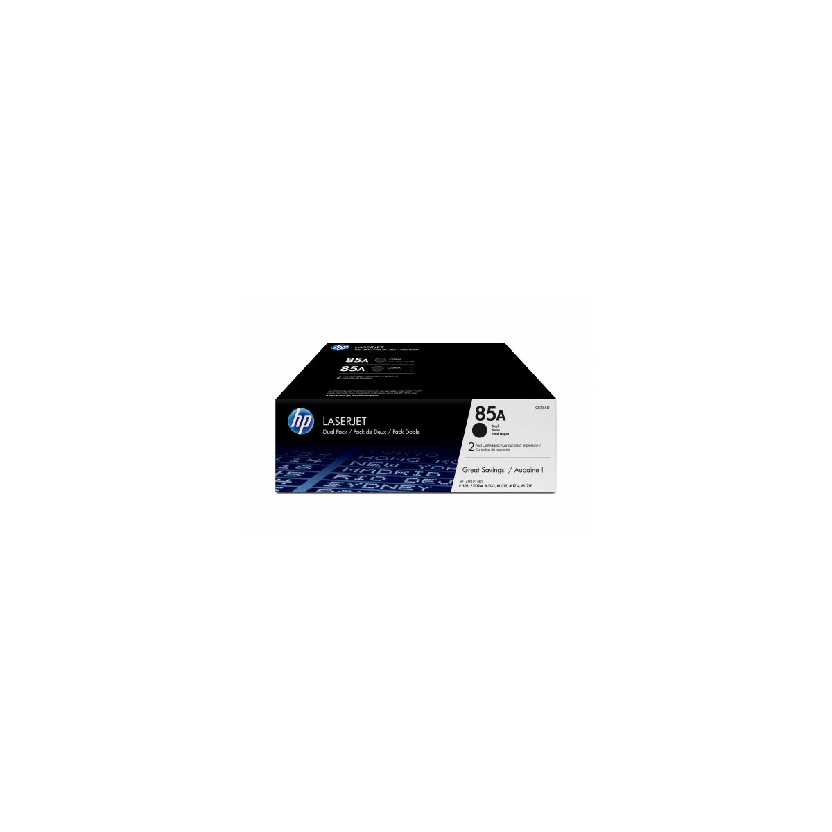 HP 85A TONER PACK 2 NEGRO HP85A CE285AD