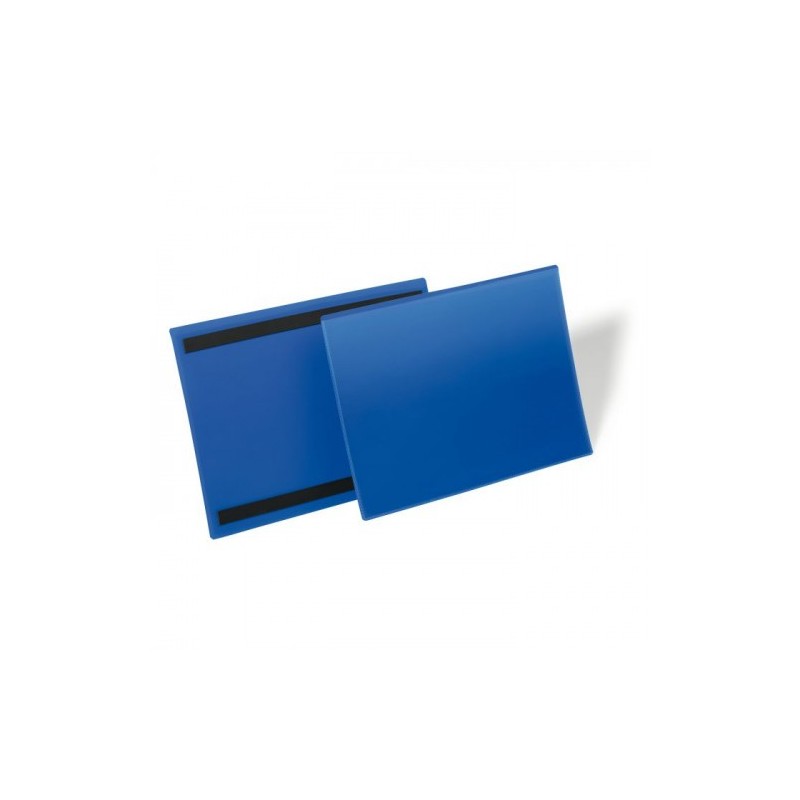 PACK 50 FUNDAS MAGNeTITCAS 163X88MM PARA ESTANTERIAS METaLICAS DURABLE 1742 07 DURABLE 1742 07