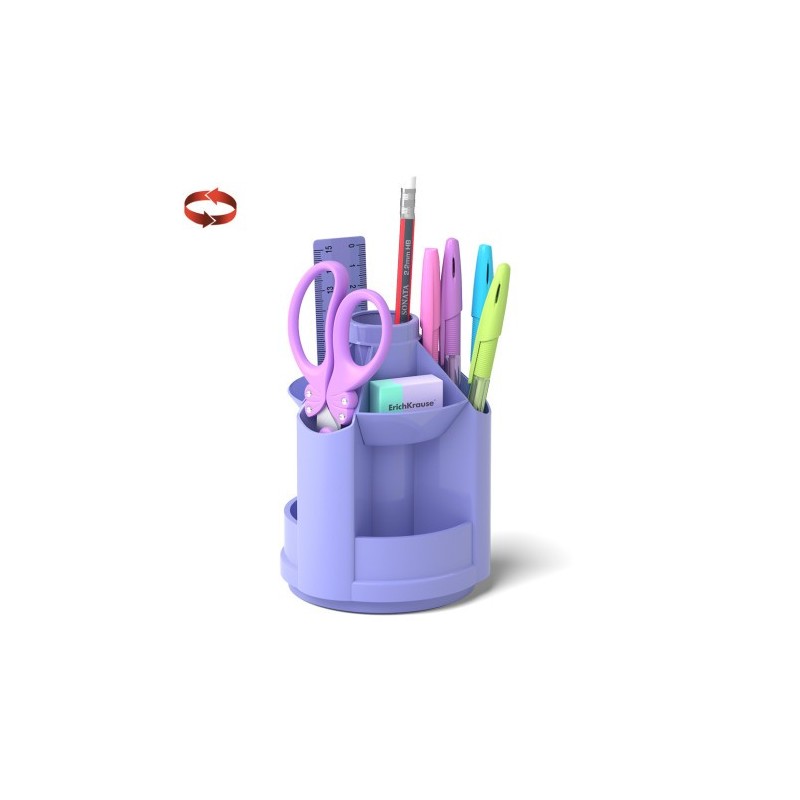 ORGANIZADOR DE ESCRITORIO MINI DESK PASTEL VIOLETA ERICH KRAUSE 53232