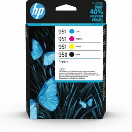 HP950 TINTA HP NEGRO 950 CYM 951 PACK 6ZC65AE