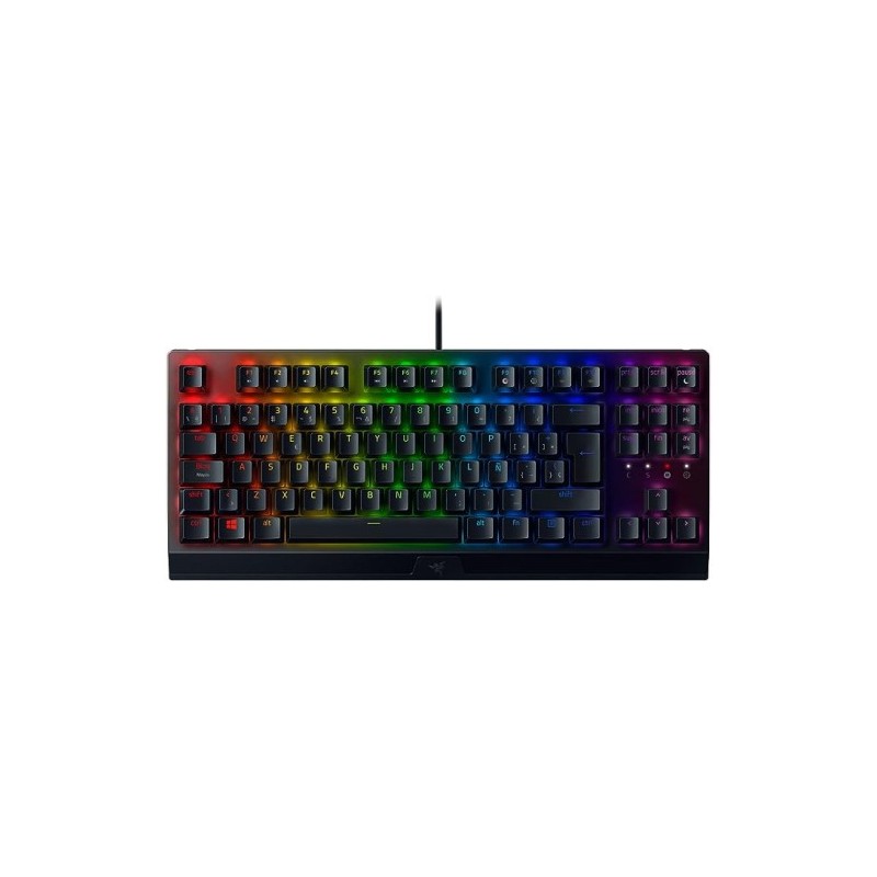 TECLADO RAZER BLACKWIDOW V3 TENKEYLESS YELLOW SWITCH ESPANOL RZ03 03492300 R311