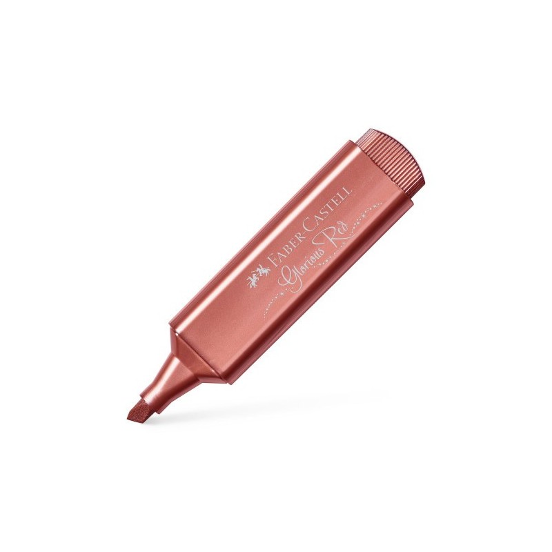 Faber Castell Textliner 46 marcador 1 piezas Rojo metalizado