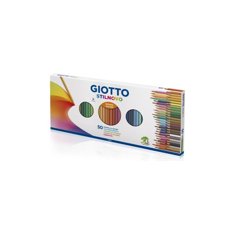 GIOTTO STILNOVO CAJA 50 LAPICEROS SACAPUNTAS GIOTTO F257300