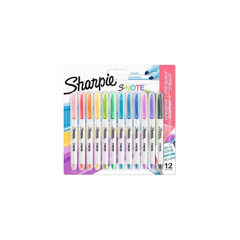 Sharpie 2138233 marcador permanente Multicolor 12 piezas