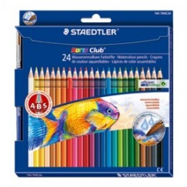 LaPICES COLOR NORIS AQUARELL 144 10 ESTUCHE 24 PZAS STAEDTLER 144 10NC24