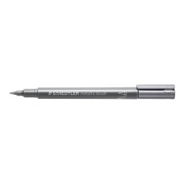 Staedtler 8321 marcador 1 piezas Punta de pincel Plata