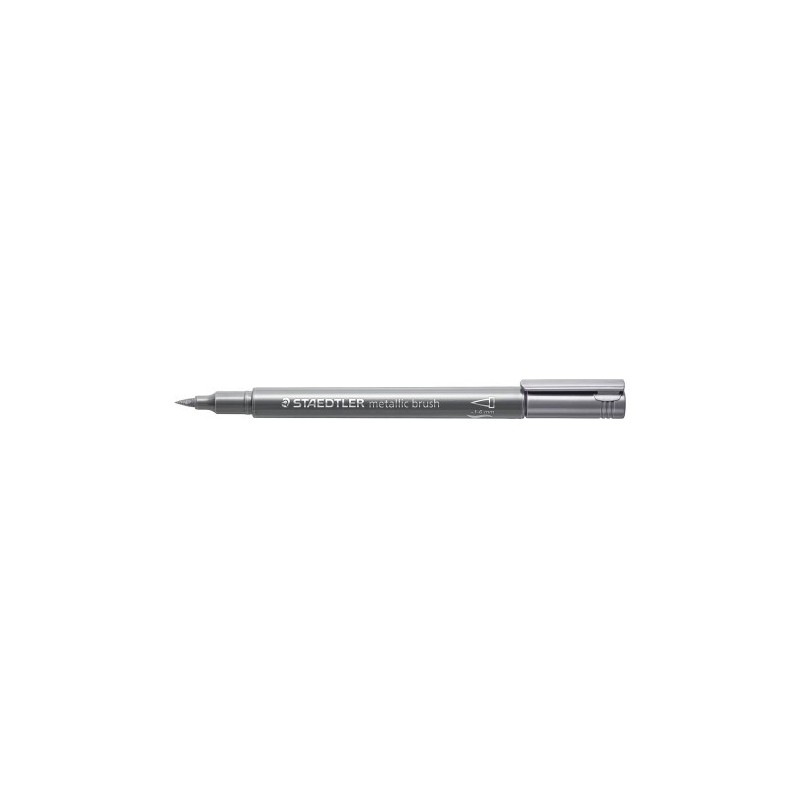 Staedtler 8321 marcador 1 piezas Punta de pincel Plata