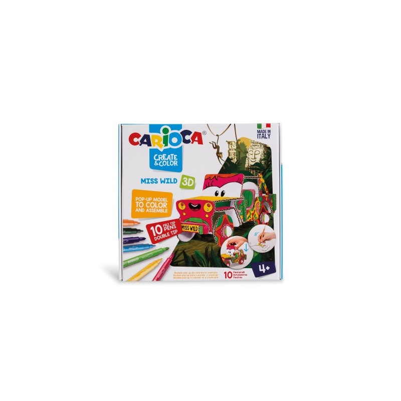 SET CREATE COLOR MS WILD 3D CARIOCA 42906