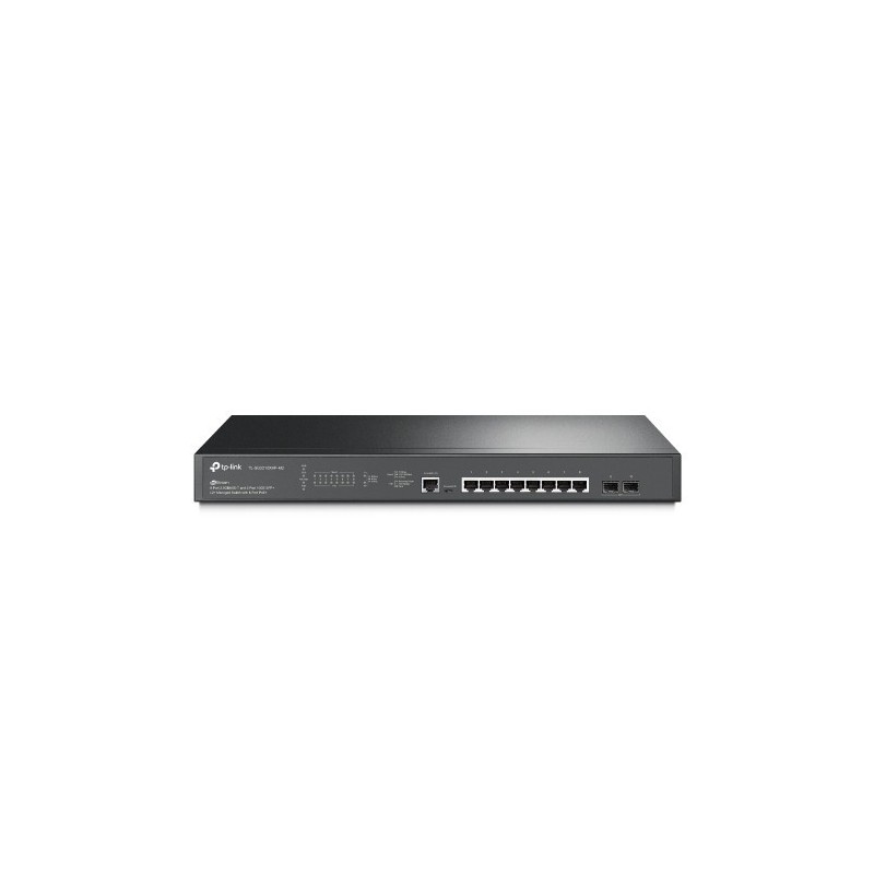 TP LINK TL SG3210XHP M2 switch Gestionado L2 Negro