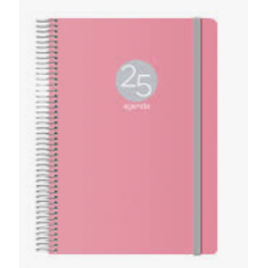 AGENDA 2025 MEMPHIS DiA PaGINA 15 X 21 CM MODELO ROSA DOHE 12688 25