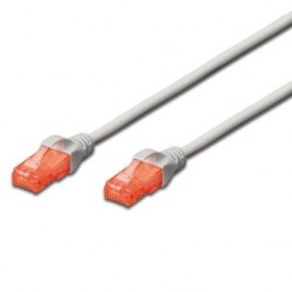 Ewent EW 6U 100 cable de red Gris 10 m Cat6 U UTP UTP