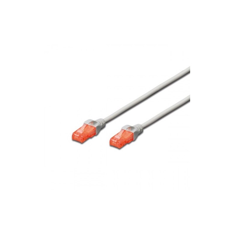 Ewent EW 6U 200 cable de red Gris 20 m Cat6 U UTP UTP