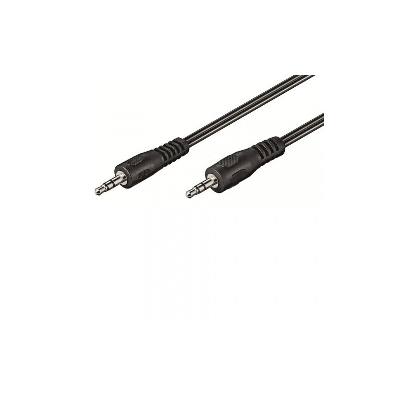 Ewent EW 220101 050 N P cable de audio 5 m 35mm Negro