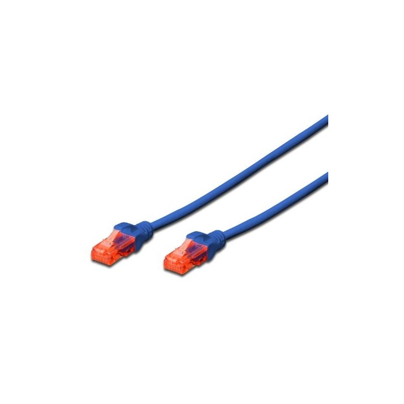 Ewent EW 6U 050B cable de red Azul 5 m Cat6 U UTP UTP