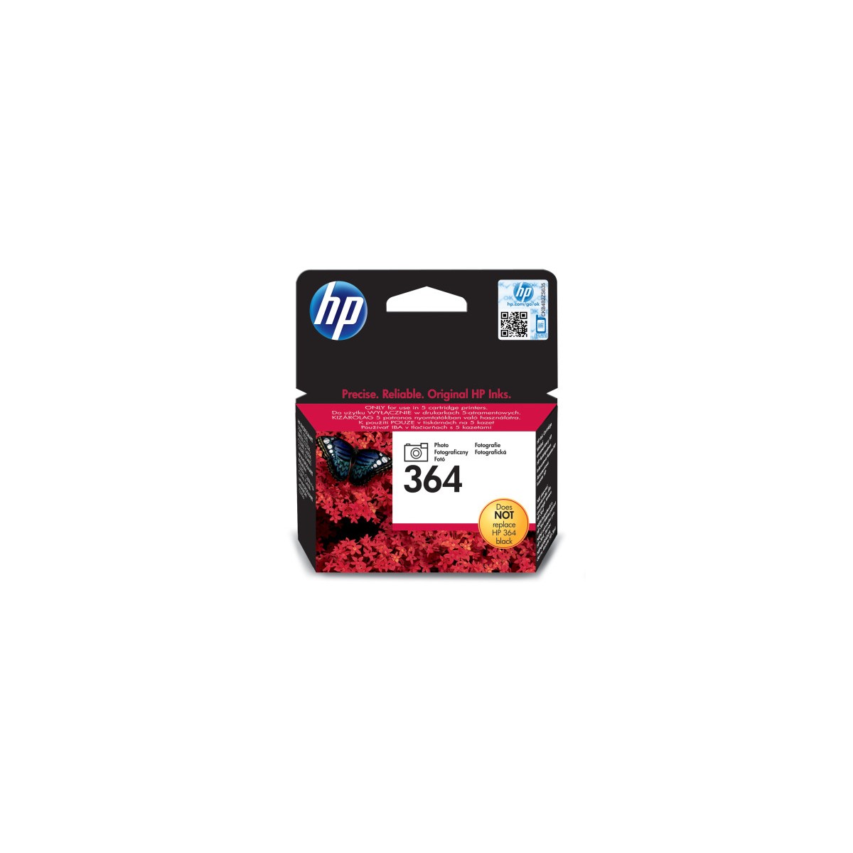 D TINTA HP Nº364 AMARILLO CB317EE
