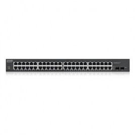 Zyxel GS1900 48HPv2 Gestionado L2 Gigabit Ethernet 10 100 1000 Energia sobre Ethernet PoE Negro