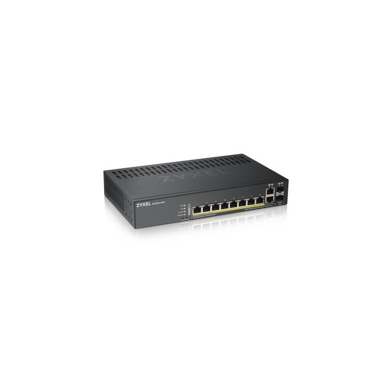 Zyxel GS1920 8HPV2 Gestionado Gigabit Ethernet 10 100 1000 Energia sobre Ethernet PoE Negro