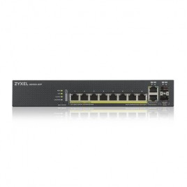 Zyxel GS1920 8HPV2 Gestionado Gigabit Ethernet 10 100 1000 Energia sobre Ethernet PoE Negro