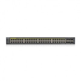 Zyxel GS1920 48HPV2 Gestionado Gigabit Ethernet 10 100 1000 Energia sobre Ethernet PoE Negro