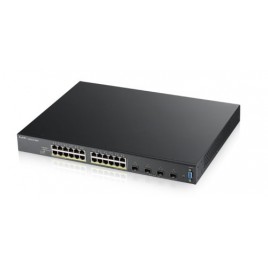 Zyxel XGS2210 28HP Gestionado L2 Gigabit Ethernet 10 100 1000 Energia sobre Ethernet PoE 1U Negro