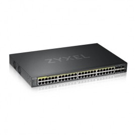 Zyxel GS2220 50HP EU0101F switch Gestionado L2 Gigabit Ethernet 10 100 1000 Energia sobre Ethernet PoE Negro