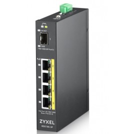 Zyxel RGS100 5P No administrado L2 Gigabit Ethernet 10 100 1000 Energia sobre Ethernet PoE Negro